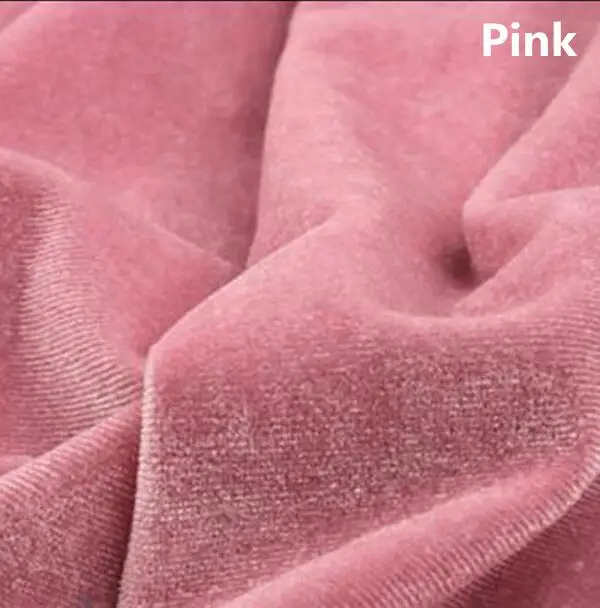 Женское велюровое длинное пальто с v-образным вырезом, с длинным рукавом, бархатное Женское пальто-кардиган, длинная верхняя одежда, повседневный Тренч, плюс размер, M-8XL - Цвет: Розовый