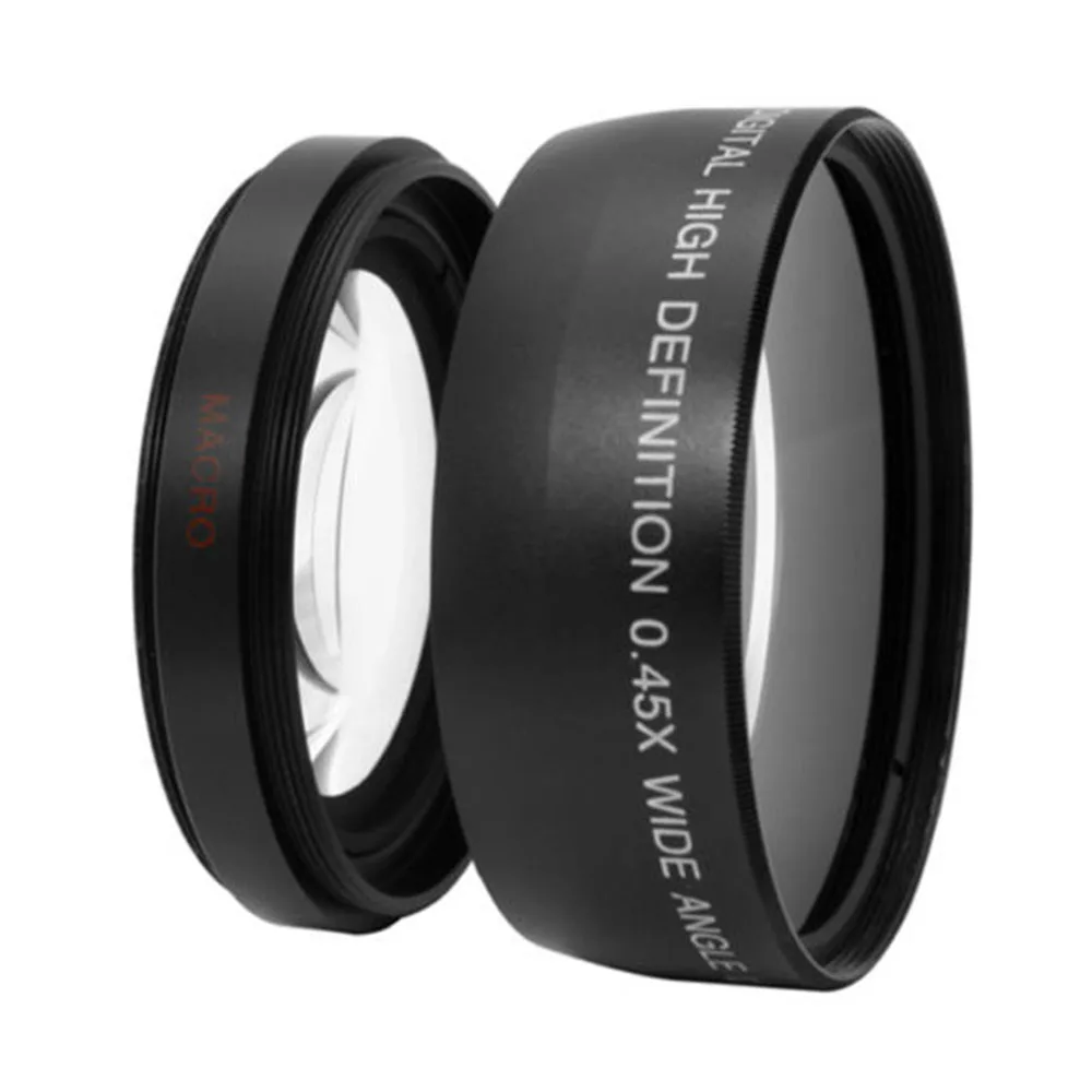 FOTGA 58 мм 0.45x широкоугольный макрообъектив 0 45x58 для CANON NIKON SONY объектив|conversion lens|0.45x