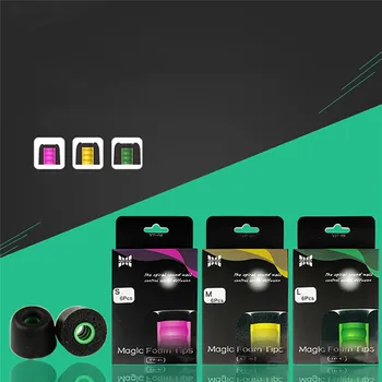 

3 Pairs Sponge Ear Tips Earplug Earphone Sleeves For RHA MA750 In-ear Headset Comfortable Noise Reduction Ear Buds Accessories