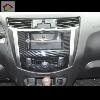 

For Nissan Terra Navara 2018 2019 ABS GPS Navigation Panel Cover Media Screen Frame Car Styling