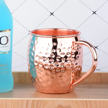 

Moscow Mule Copper Mugs Stainless Steel HANDCRAFTED Food Safe Cup for Coffee cocktail Wine