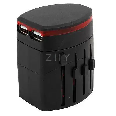 

Travel Multifunctional All-in-one AU EU UK US Power Plug USB2.0 Charger Adapter