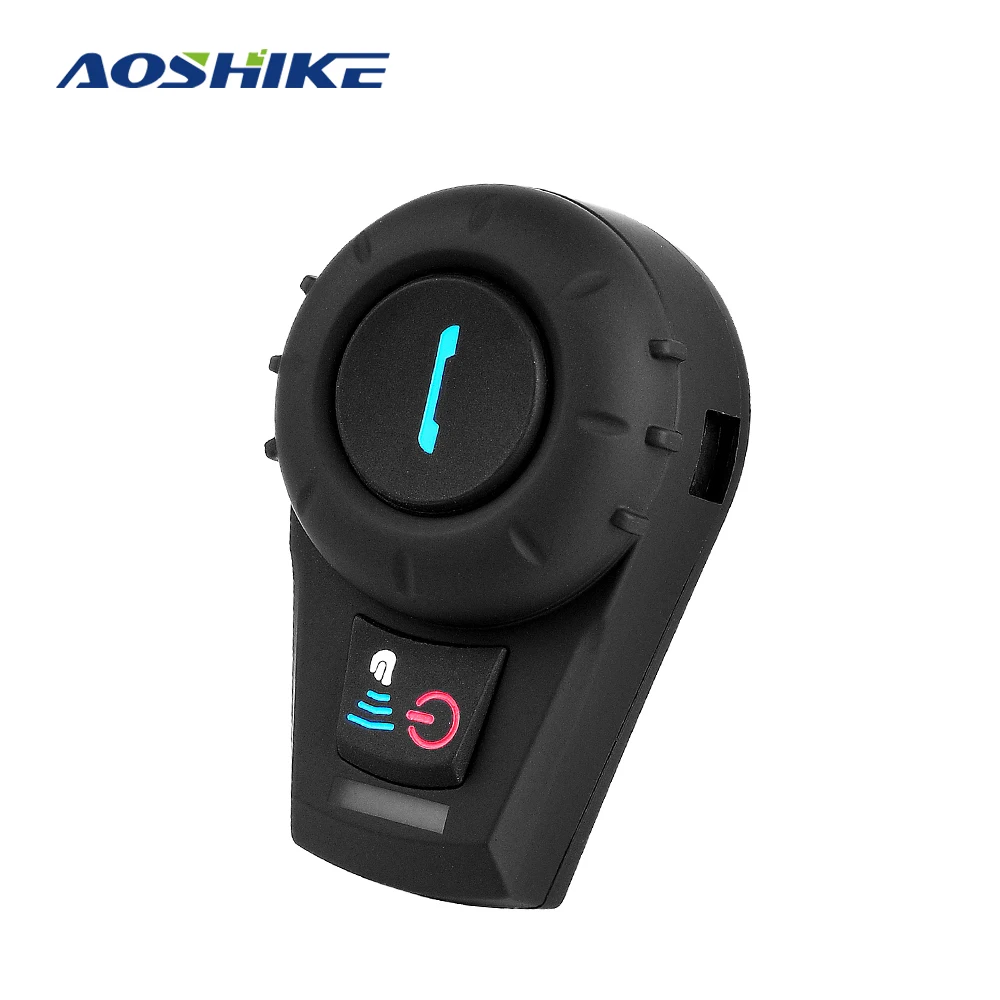 AOSHIKE 1 шт. мотоциклетный шлем Bluetooth Интерком FDCVB Водонепроницаемая мотоциклетная