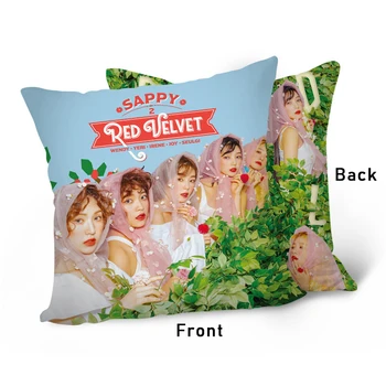 

Kpop Red Velvet 2nd Mini Album <SAPPY> Double-side Pillow Red Velvet Printing Sofa Cushion PP Cotton Car Cushion Fan Collection