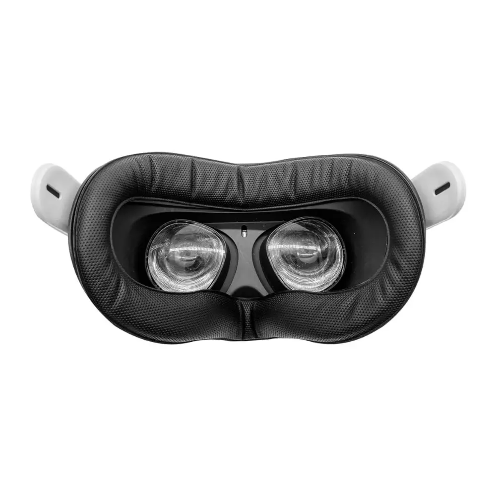 Funda de cojín facial de PU de repuesto, protector para Oculus Quest 2 VR, soporte protector, almohadilla para ojos, accesorios para Oculus Quest 2 VR