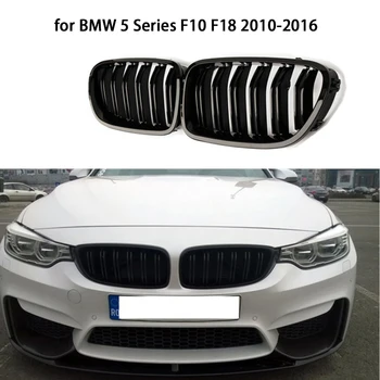 

Modification Kidney Grill Matte/Gloss Black for BMW 5 Series F10 F18 2010-2016 Racing Grills ABS+Paint Car Front Racing Grille