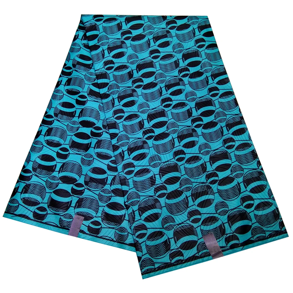 

2019 New African Veritable Wax Dutch Guaranteed Polyester Wax Dutch Fabric 6 yards\lot