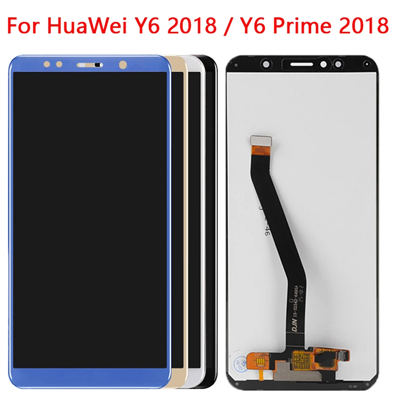 

Original Y6 Prime LCD For Huawei Y6 2018 LCD Display Touch Screen ATU L11 L21 L22 LX1 LX3 L31 L42 LCD Screen With Frame