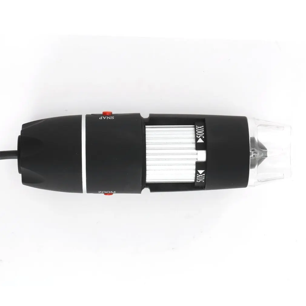 50X до 500X USB светодиодный цифровой электронный микроскоп Лупа камера Черный практичный камера микроскоп Эндоскоп лупа