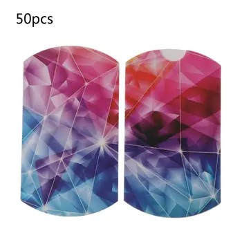 

50Pcs Cute Pillow Kraft Paper Boxes Wedding Party Favor Favour Gift Candy Box