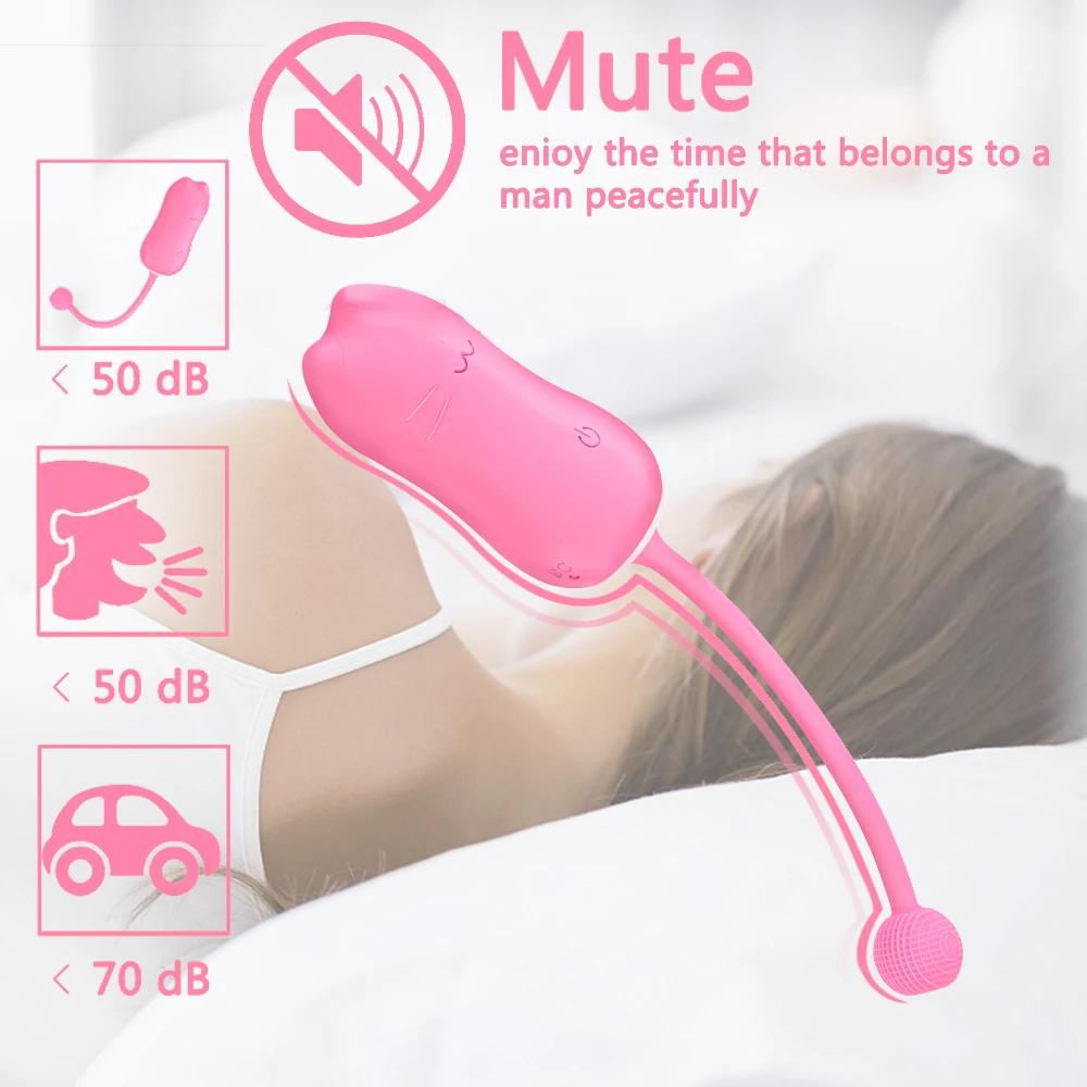 Vibrating Egg G-spot Massager And Clitoris Stimulation Vibrator_voghion.com