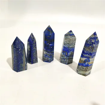 

Hand Carved Amazing Natura Lapis Lazuli Crystal Stone Points Wand
