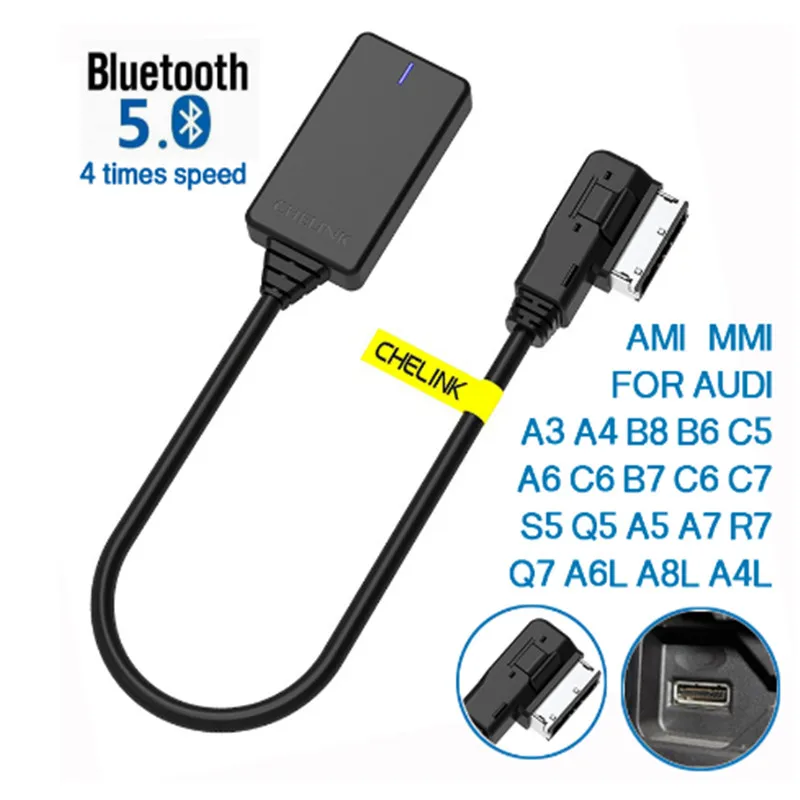 AMI MMI MDI беспроводной Aux bluetooth адаптер кабель аудио Музыка Авто для Audi A3 A4 B8 B6 Q5 A5 A7 R7