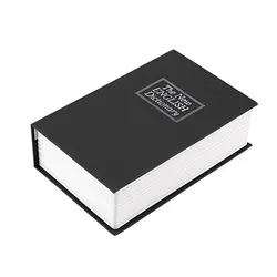 Coffre fort en forme de livre classique, coffre fort de sécurité avec serrure de Simulation, armoire de rangement secrète pour bijoux et argent liquide, support de décoration 