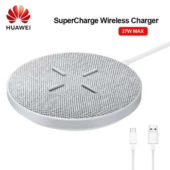 

HUAWEI CP61 Super Charge 27W Max Qi Wireless Charger Light & Portable For Huawei Mate 20 30 Pro For Huawei P30 Pro For iPhone 11