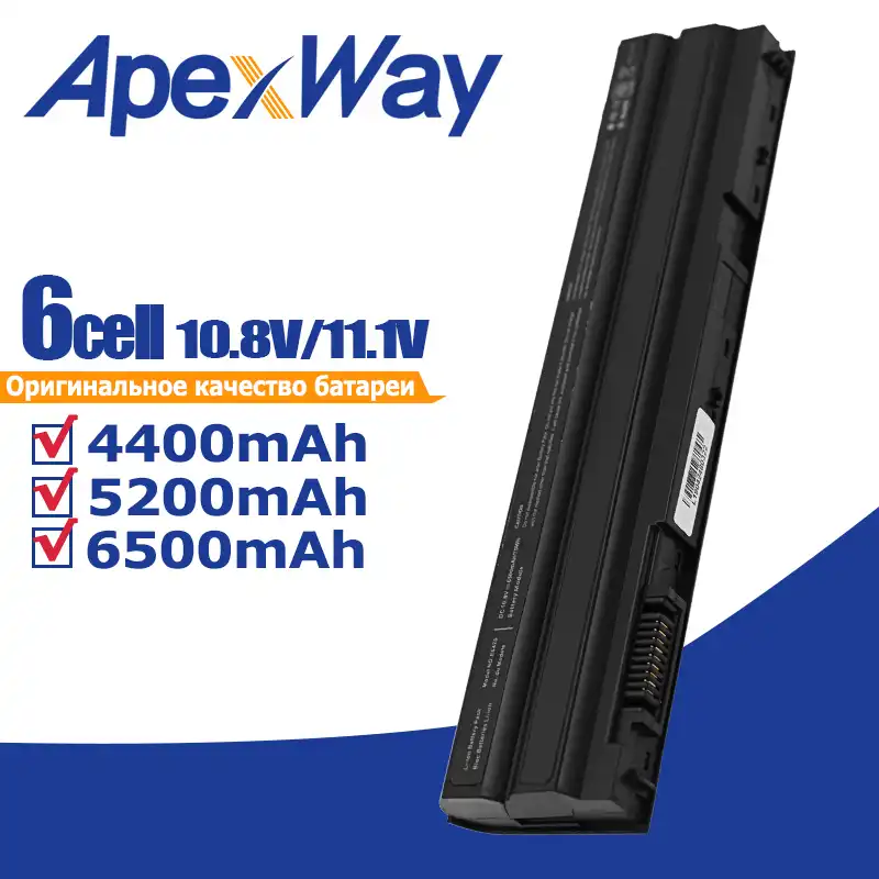 Apexway Laptop Battery T54fj M5y0x N3x1d P9tj0 For Dell Latitude E64 E65 E55 E54 E6430 E6530 Nhxvw P8tc7 Laptop Batteries Aliexpress