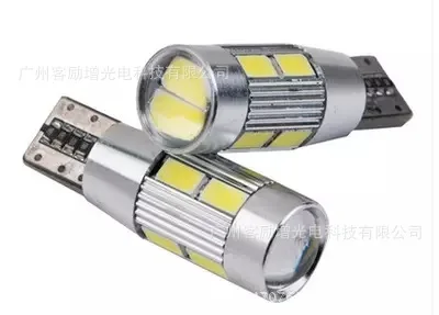 

Wide light super bright LED lens, car exterior lights, day lights, general purpose lights, T10 ice blue light bulbs.