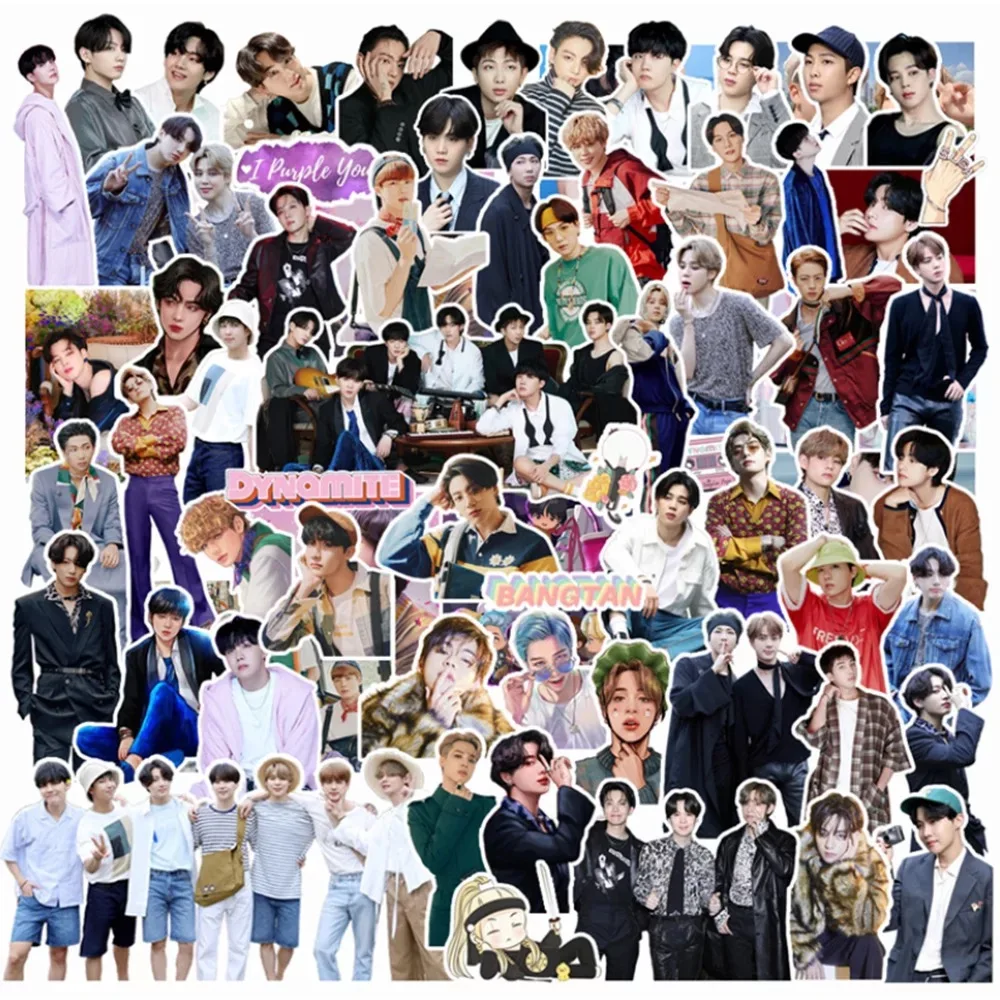 100 шт./компл. Enhypen Kpop Stray Kids NCT 127 наклейка с надписью Dream Bangtan для корейских мальчиков