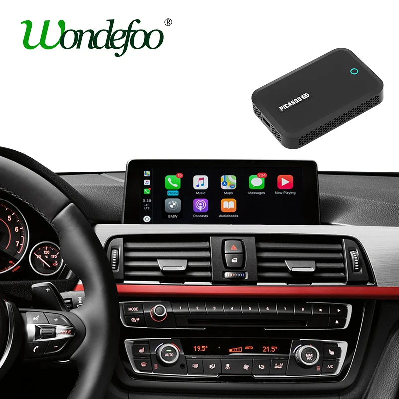 Carplay AI BOX Android Auto para BMW CCC CIC NBT EVO System 1/2/3/4/5/6