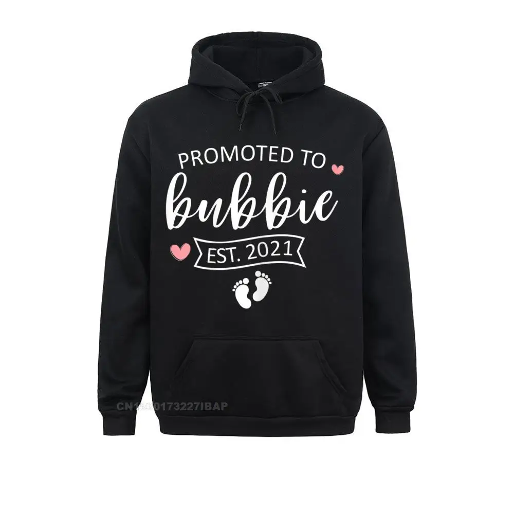 Womens Promoted to Bubbie Est 2022 Shirt Mother's day new Mom Sweatshirts Labor Day Hoodies Hot Sale Custom Hoods Leisure Men's |