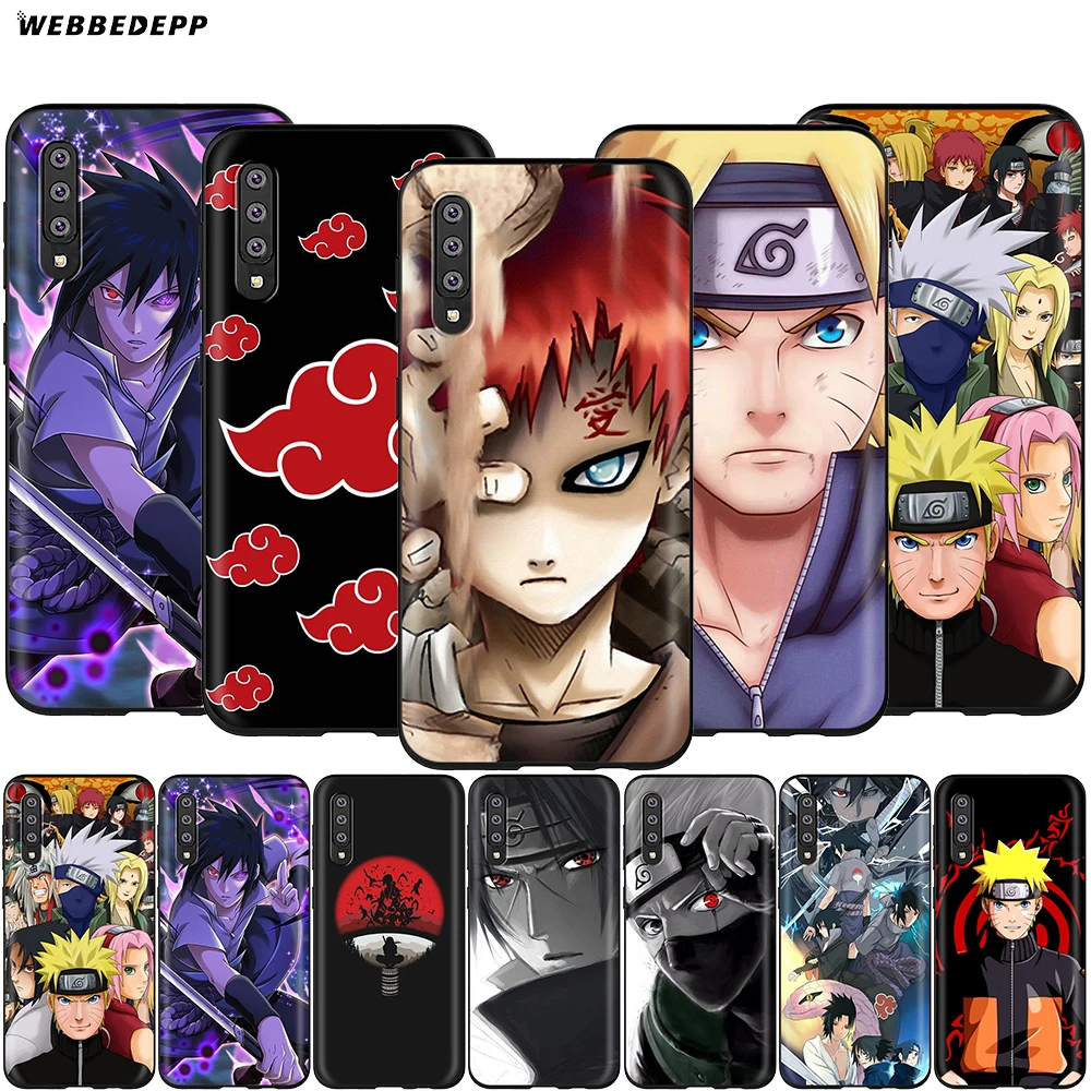 

Webbedepp Hokage Naruto Kakashi Case for Samsung Galaxy A3 A5 A6 Plus A7 A8 A9 J6 M20 A10S A20S A30S A40S A50S