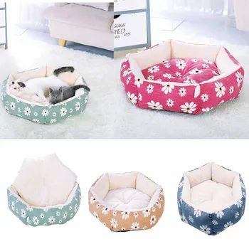 

Transer hondenmand Cats blanket Large Pet Dog Cat Bed Puppy Cushion House Pet Soft Warm Kennel Dog Mat Blanket house for cat P30