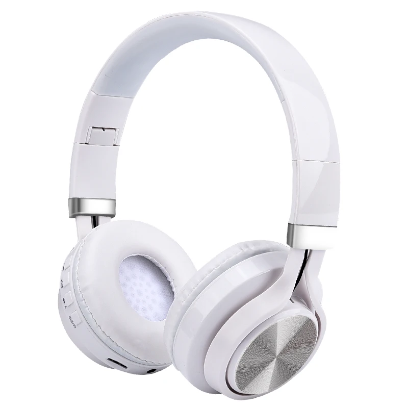 Portable fashion wireless headset Bluetooth headset noise reduction charging computer game