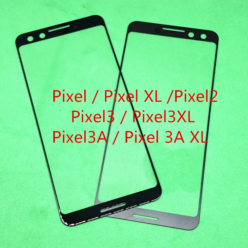 10 шт. Сменное переднее Сенсорное ЖК стекло для Google Pixel XL 2 3 3XL 3A XL|Сенсорные панели