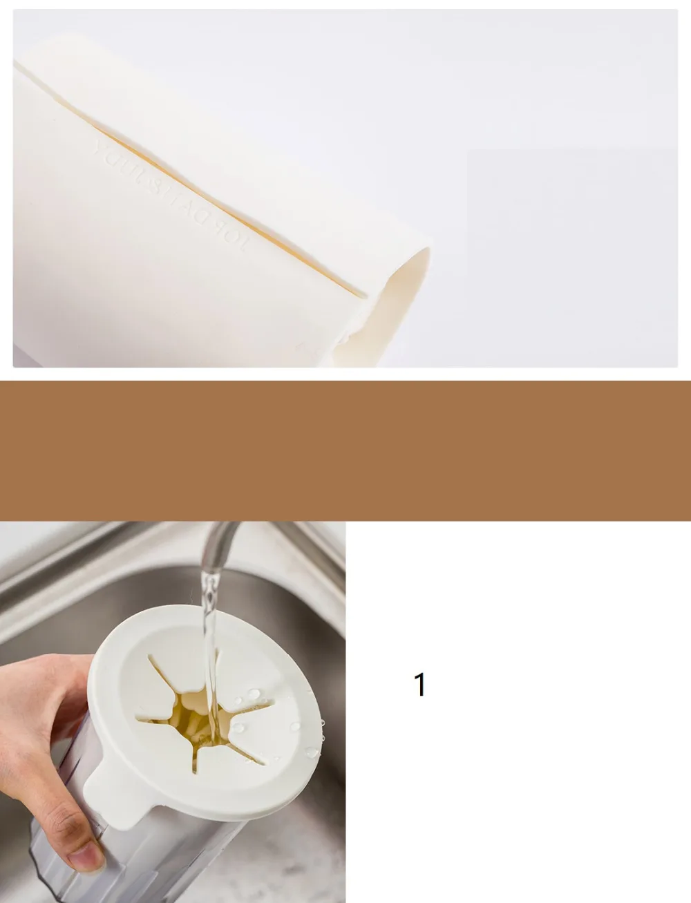 New Xiaomi Mijia Dog Brush Pet Foot Washer Cup Silicone material soft touch three-step cleaning easy to remove and wash health (1)