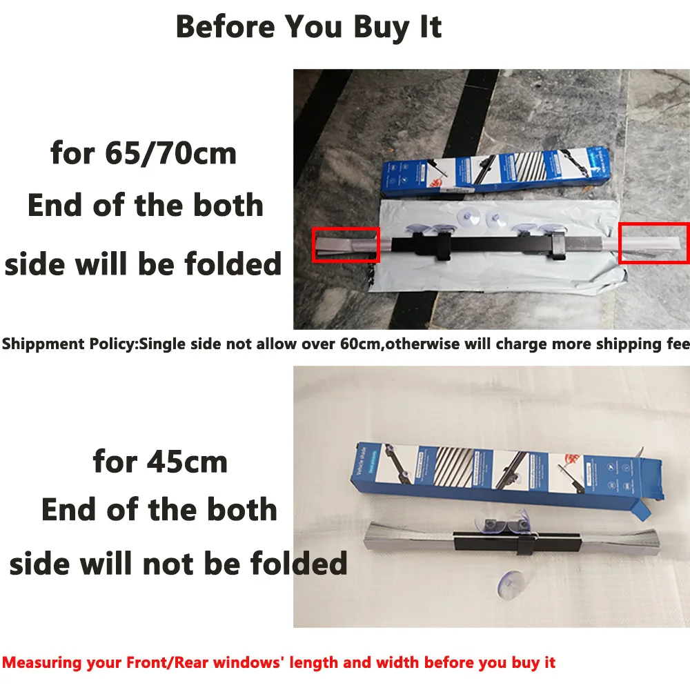 Car Retractable Windshield Anti-UV Car Window Shade Car Front Sun Block Auto Rear Window Foldable Curtain 46/65/70/cm Sunshade™