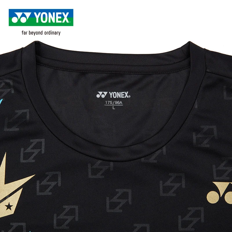 Подлинная Yonex бадминтон Джерси Lin Dan стиль спортивные футболки с коротким рукавом