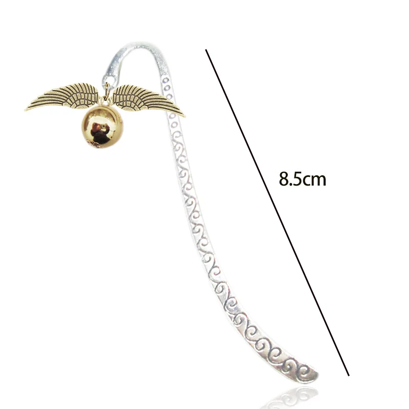 Vintage Wing Snitch Metal Bookmark For Reading metal bookmark,bookmark page holder,bookmarks stationery supplies