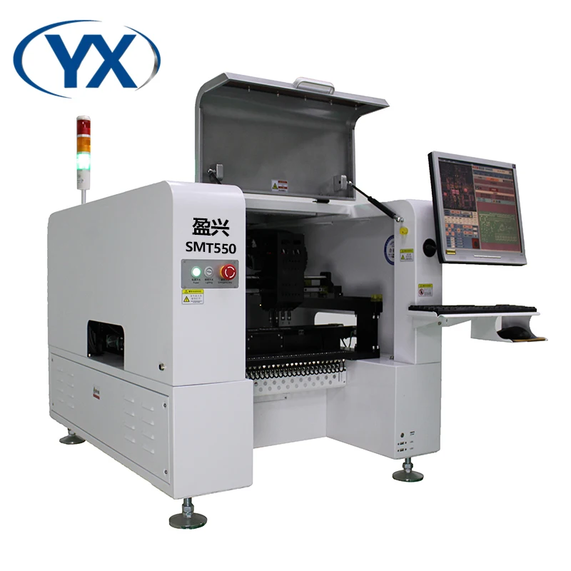 New product 2019 automatic chip mounter PCB assembly machine with PCB400*200mm