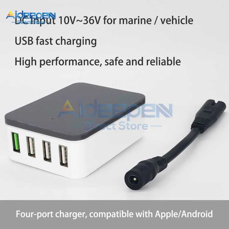 qc30 fcp afc scp 4usb buck converter para casa inteligente 01