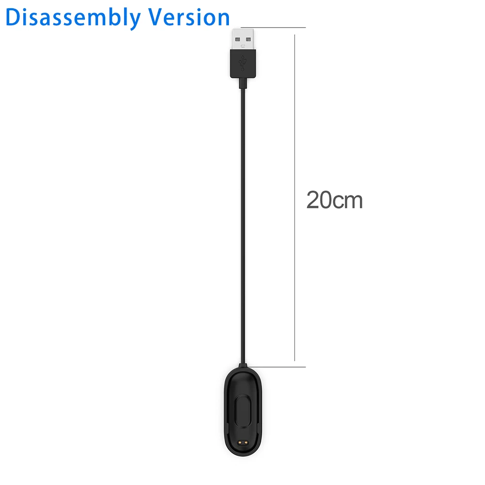 Usb зарядный кабель разборка-свободный кабель зарядное устройство адаптер данных Колыбель Док-станция зарядный кабель для Xiaomi MiBand 4 NFC зарядный кабель - Цвет: option 2