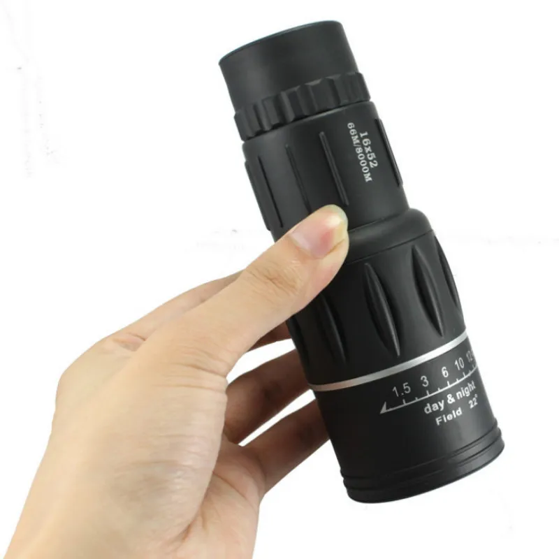 66M/8000M HD Scope Astronomical Telescope 16X52 Dual Focus Monocular Telescope Zoom Binocular For Outdoor Camping Hiking Hunting