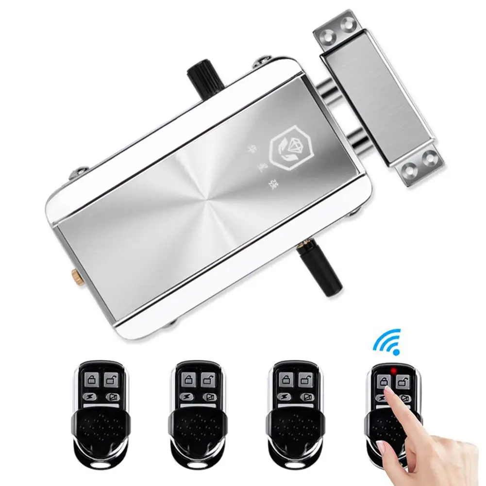 

Keyless Remote Control Smart Anti-Theft Security Lock Access Control System Kit Remote Lock Smart Stealth Lock