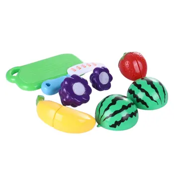 

New 1 Set Safe Children Play House Toy Plastic Food Toy Fruit Kitchen Baby Kids Pretend Play Educational Toys