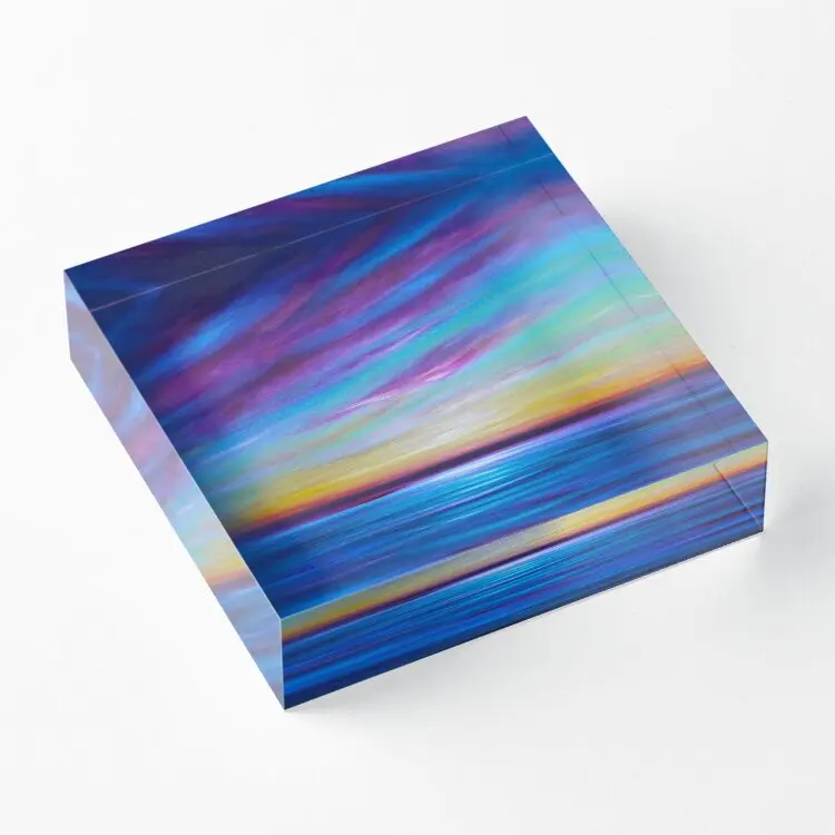 

Акриловые блочные панели с облаками и мечтами, украшение для спальни, фотографии, модная прозрачная Свадебная доска, забавное украшение