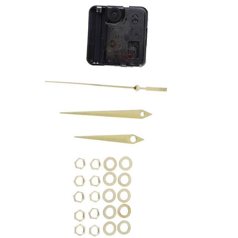 1Set Hanging DIY Quartz Repair Movement Clock Mechanism Parts Quartz Watch Silent Wall Clock Movement With Needles