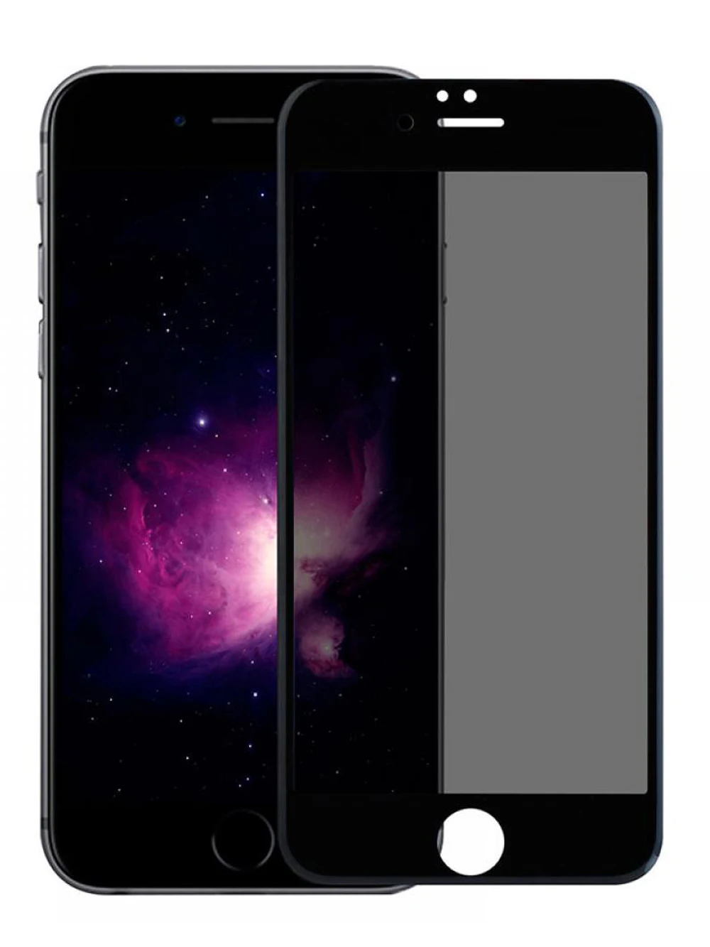 Защитное стекло 5D для Apple iPhone 6 + / 6S+ черное|Защитные стёкла и плёнки| |