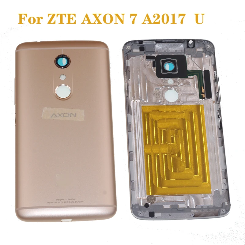 Чехол на заднюю панель для zte Axon 7 A2017 A2017G A2017U 5,5 '', металлическая рамка для мобильного телефона