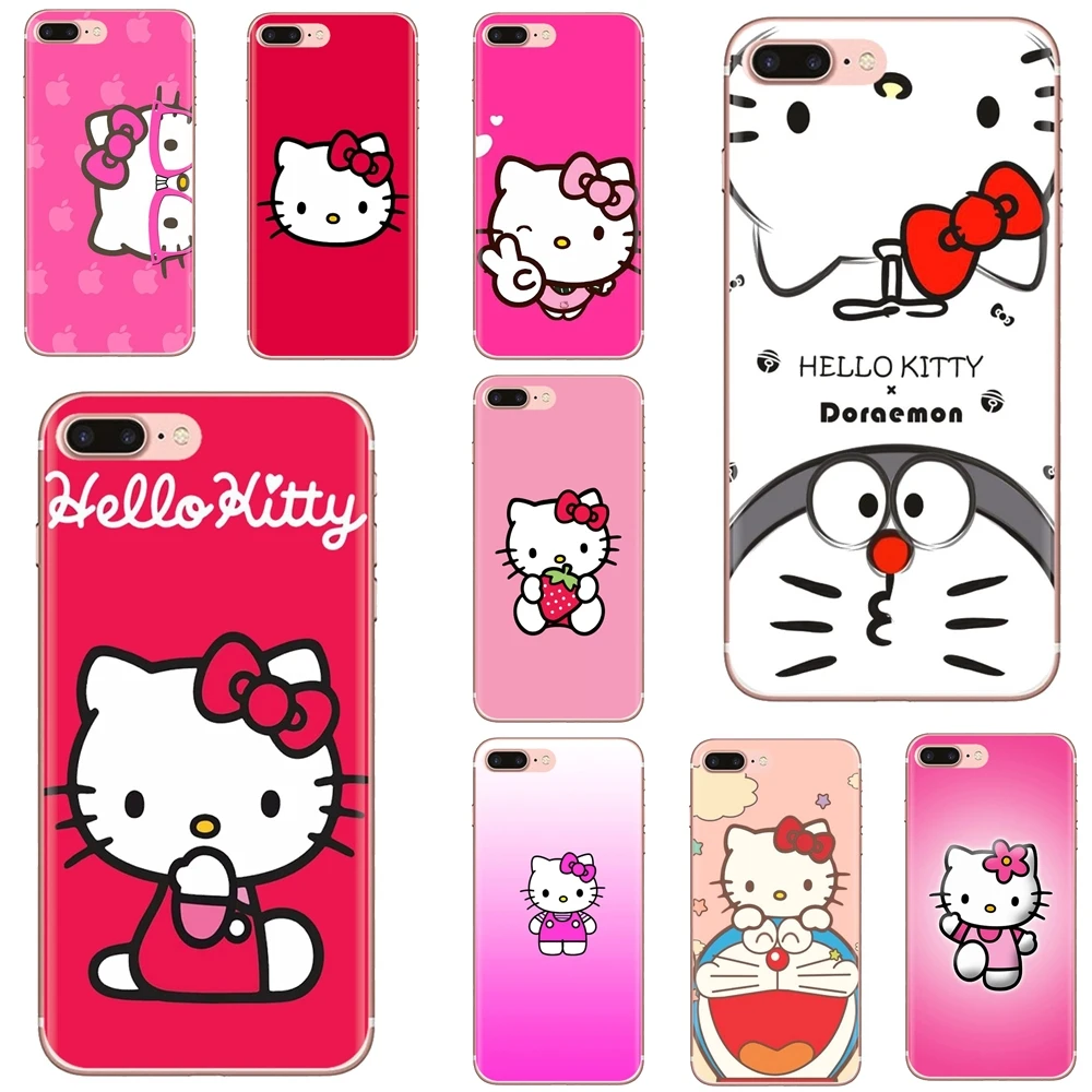 Чехол для мобильного телефона Kitty-S-Kt-S-Funny-Bear-Hello Samsung Galaxy S7 S8 S9 S10E S20 FE Note 10 20 Edge Lite Plus