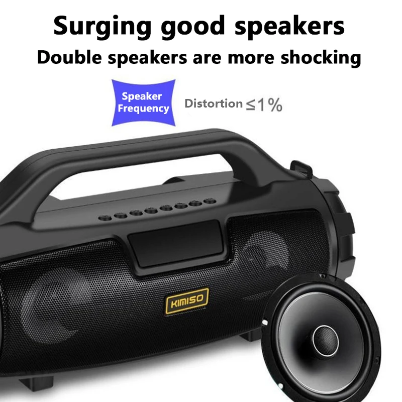 Column Music Center Portable Speaker Wireless Bluetooth Speaker 4D stereo Soundbar Outdoor Sports Waterproof System caixa de som Column Music Center Portable Speaker Wireless Bluetooth Speaker 4D stereo Soundbar Outdoor Sports Waterproof System caixa de som