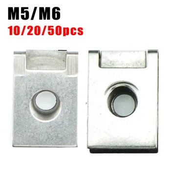 Günstig 10/20/50 Muttern Edelstahl Clip U Frühling Muttern M5 M6 Clips Verkleidung Panel Geschwindigkeit Kamin Für Verbesserte Frühling Eigenschaft