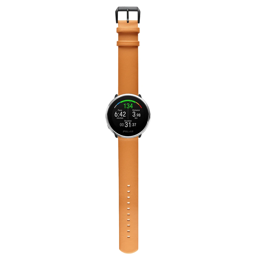 Кожаный ремешок Amazfit GTS Bip для samsung Galaxy Watch Active 2/gear Sport ремешок для часов Huami GTR 42 мм POLAR IGNITE наручный браслет