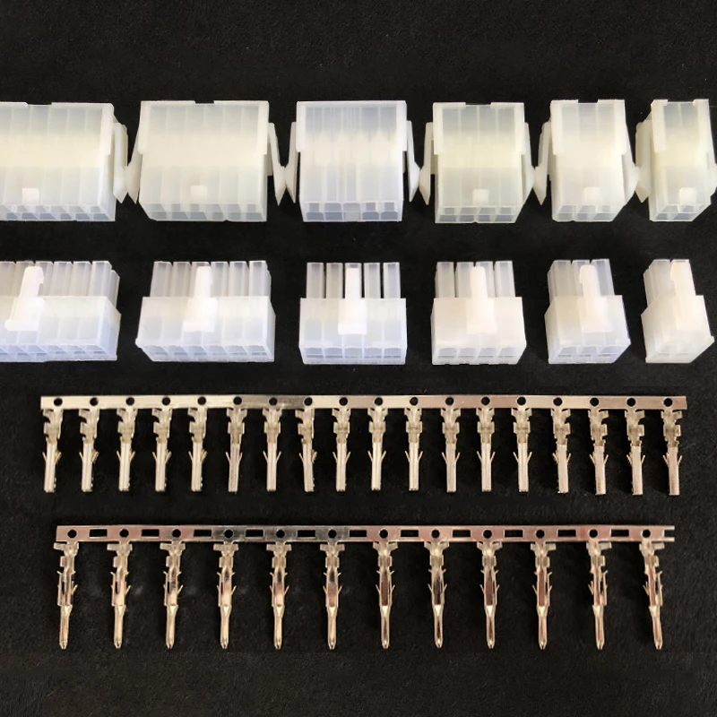 5557 / 5559 computer power cable plug 4.2mm6/8/10/12-24 pin automobile harness connector male and female terminal double row |