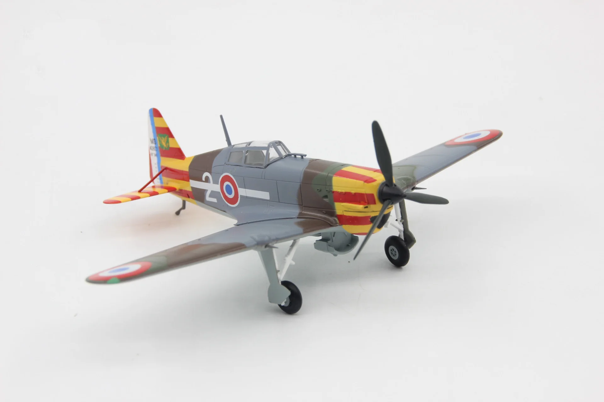 Трубач 1/72 Второй мировой войны Франция ms406 истребитель 36329 статическая Готовая модель продукта