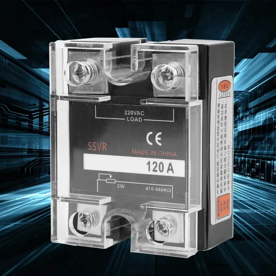Твердотельные реле SSR 40A DC 0 ~ 10V - AC 250V огнестойкие | Обустройство дома