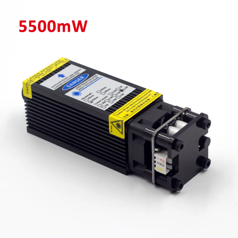 Лазерный модуль для фрезерного станка с ЧПУ 12 В постоянного тока TTL PWM 1 Вт 2 5 7 10